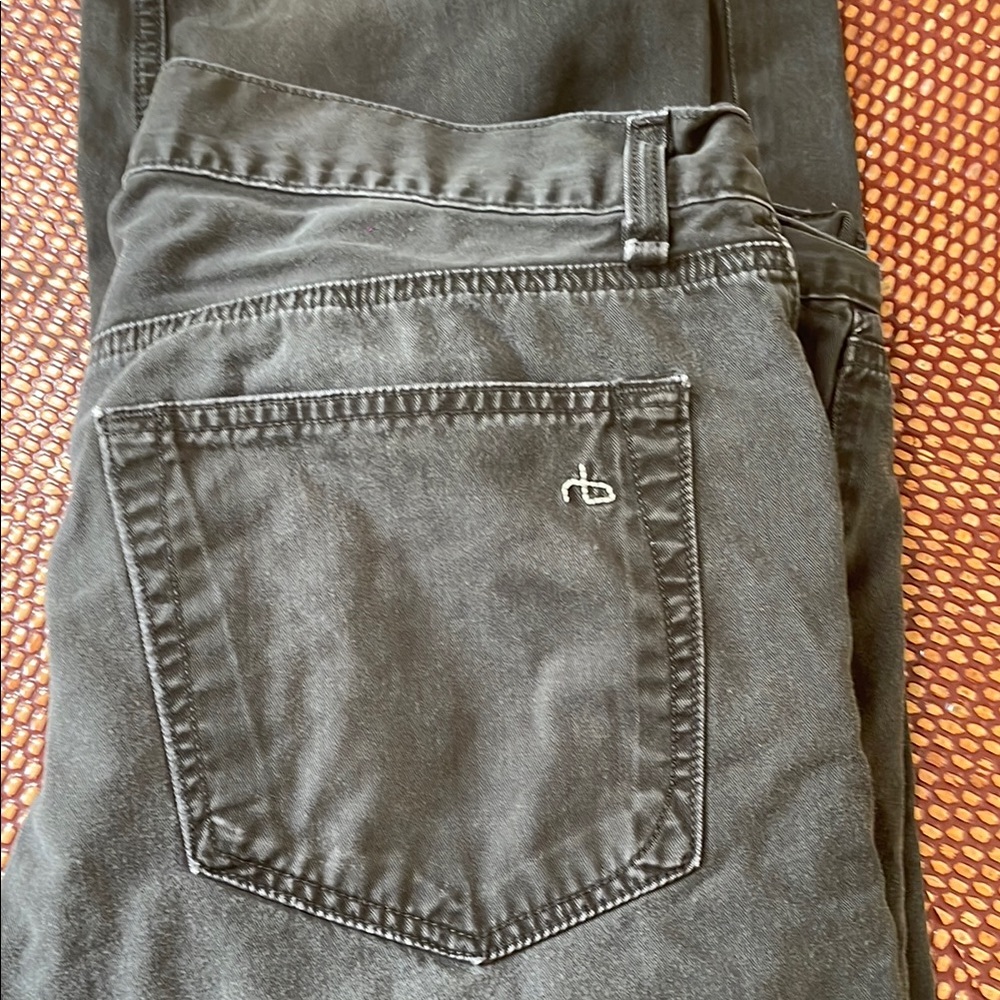 Rag & Bone Green Chinos Versatile Style
